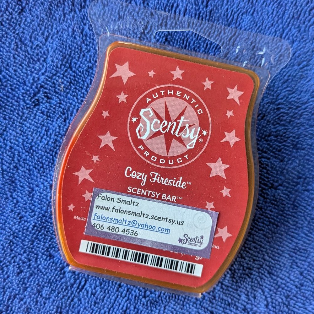 Used Cozy Fireside Scentsy Bar